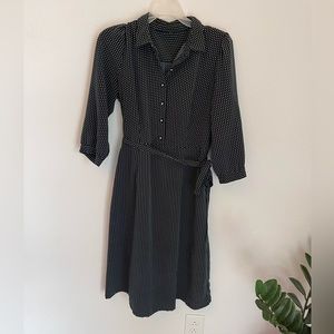 Green & Blue Polka Dot Dress Size Small